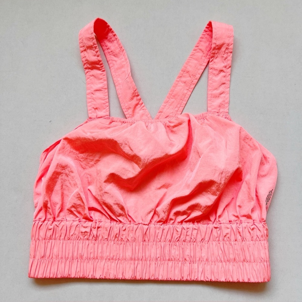 2/25 FP Movement Neon Top Crop Workout Gym Fitness Free People